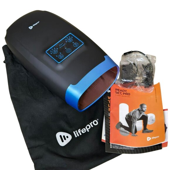 LifePro Legra Hand Palm Massager For Arthritis Heat & Compression LP-LGR-BLK - Picture 1 of 8